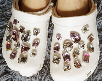 rhinestone crocs