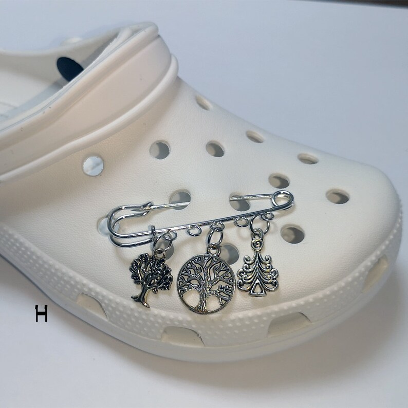 Croc Charm Chain Punk Shoe Pin Charms DIY Shoe Charms for Etsy