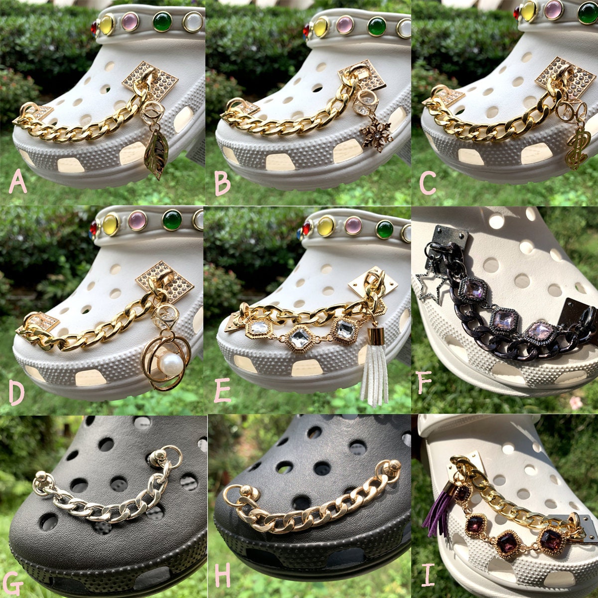 what stores sell charms for crocs