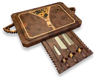 SteamPunk Cutting Board - Digital Download Plans - SVG - c2d - gcode NC - Vetric CRV