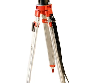 AdirPro Aluminum Construction Laser Level Tripod & Bogen Manfrotto 3063 Level Head