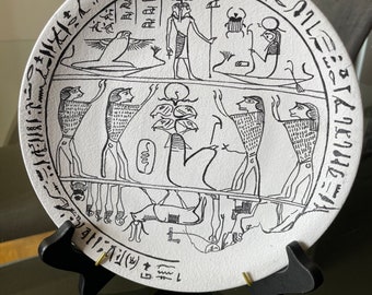 Hypocephalus of Tasheritkhons Plate - Ancient Egyptian Art