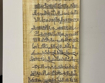 Replica Royal decree of Ramesses XI addressed to Panehesy