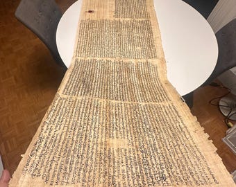 Demotic Papyrus Replica The Tale of Setna Khaemwaset “The Book of Thoth”