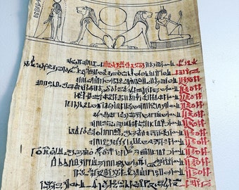 Hymn to Osiris - Ancient Egyptian Hieratic Script