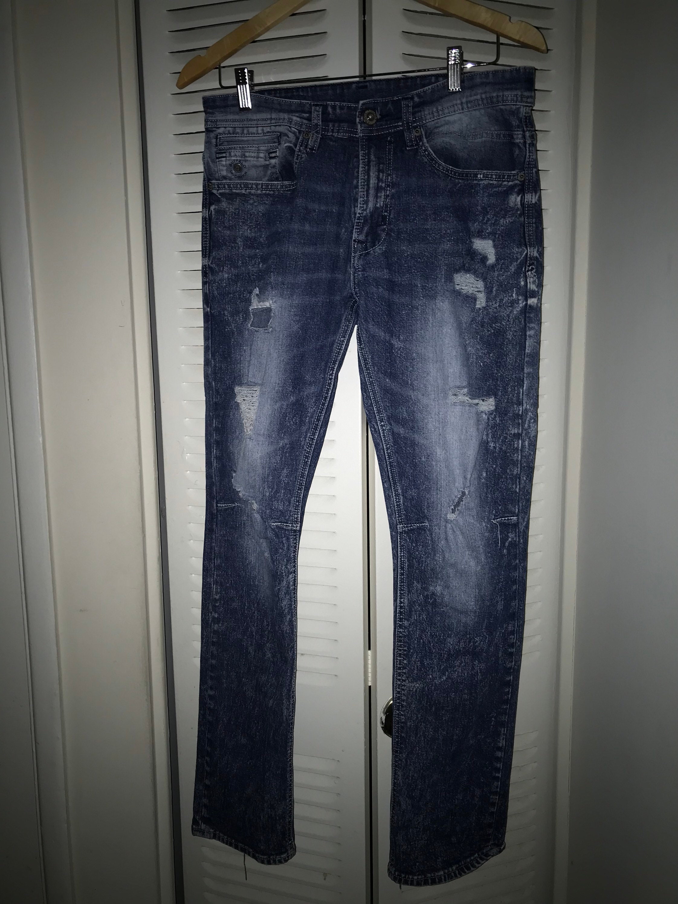 Size 31X32 Mens Buffalo Blue Denim 
