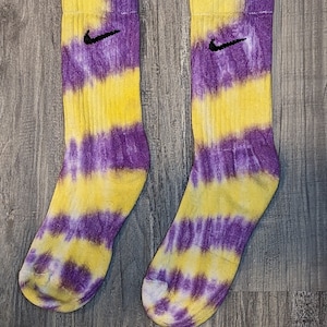 lsu nike socks