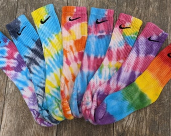 Nike Tie Dye Crew Socks Multicolor