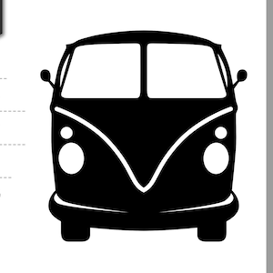 vw hippie bus, hippie van svg, hippie Bus, Volkswagen Bus, Svg, Png, Dxf, Eps, Cricut, Cut File, For Cricut svg Digital Design Download