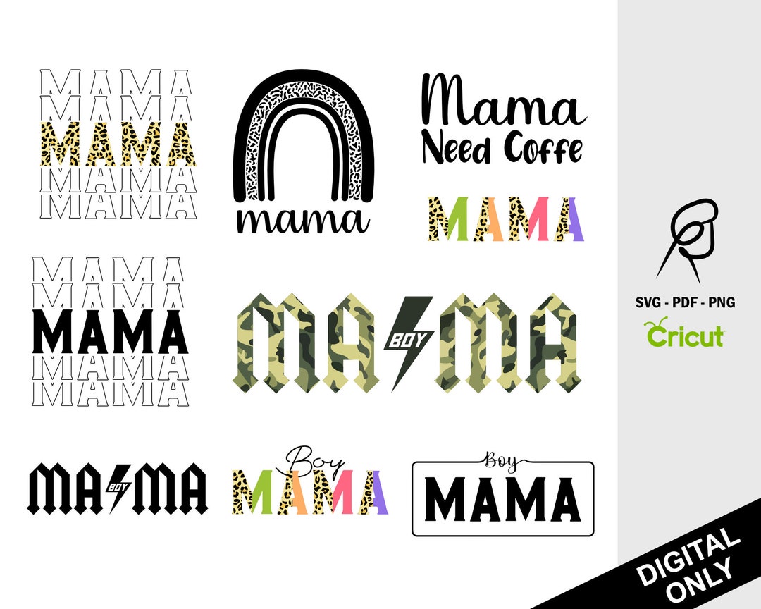 Mama svg boy mama svg acdc mama svg mama need coffe svg - Etsy México