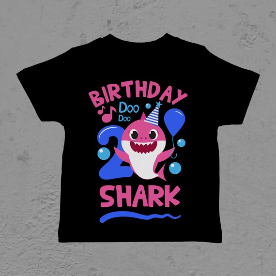 Download 2nd Birthday Baby Shark Svg Mommy Shark Baby Shark Birthday Etsy
