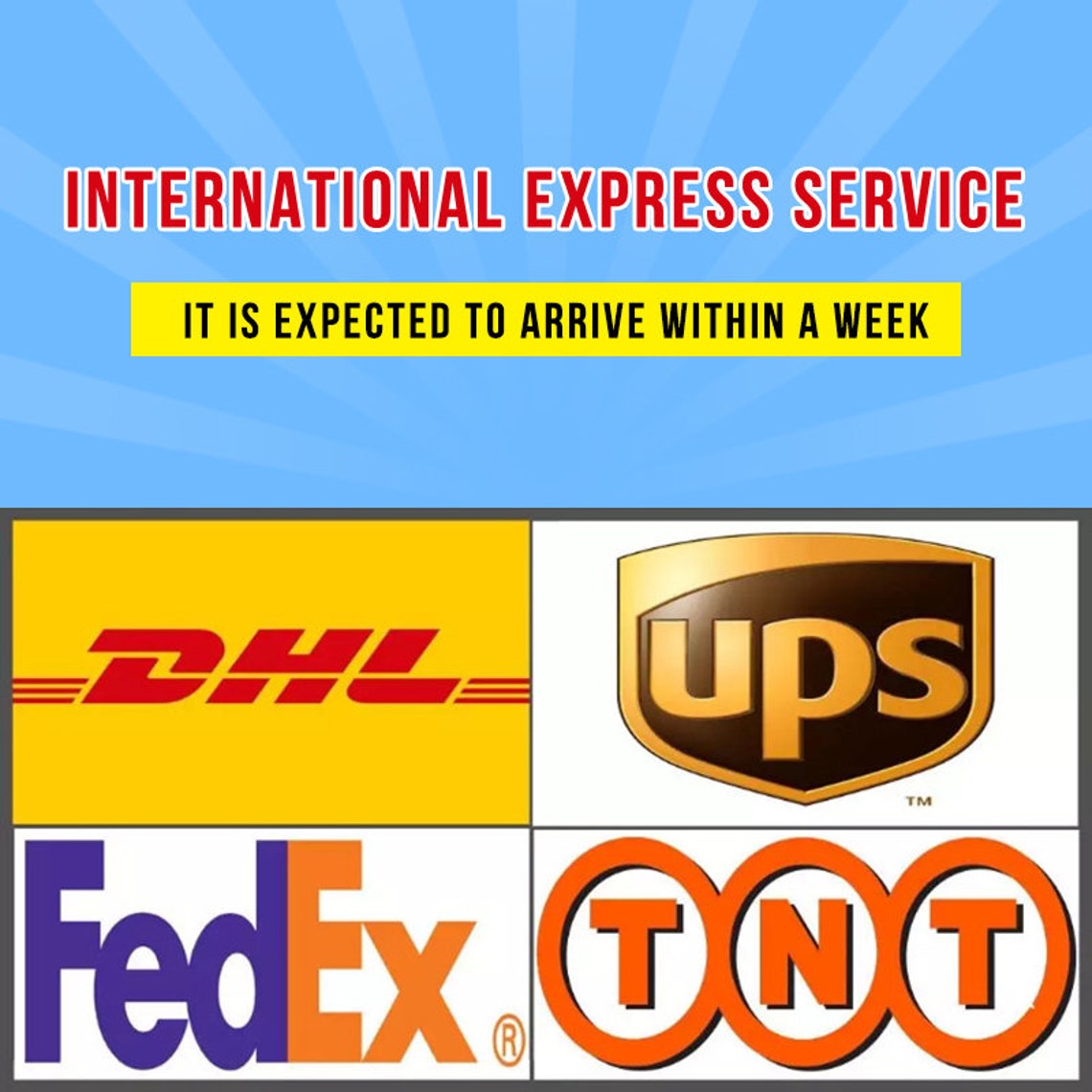 International Express Shipping Etsy