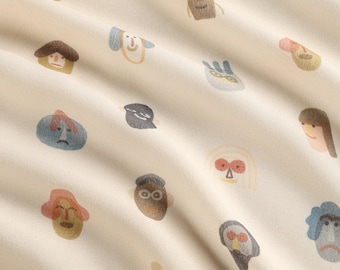 Eco-friendly Printed Viscose Georgette Fabric | 120GSM Fabric Weight | 140CM Fabric Width | 100% Viscose | Sell by the Meter