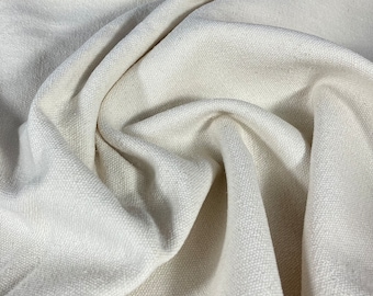 70 Momme Noil Poplin, Natural White, 100% Silk, 114CM Width, Sell by the Meter