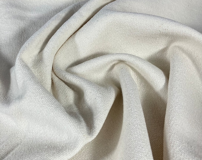 70 Momme Noil Poplin, Natural White, 100% Silk, 114CM Width, Sell by the Meter