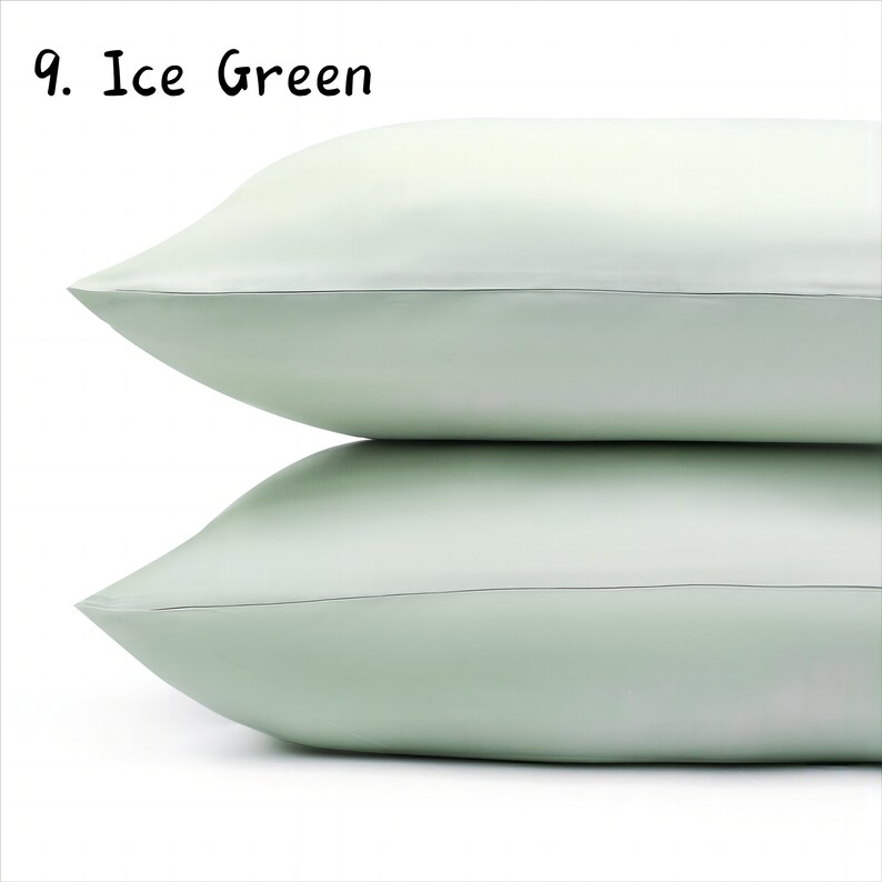 Bamboo Pillowcase Set Super Soft / 100 Organic Bamboo / 1 Set Contains