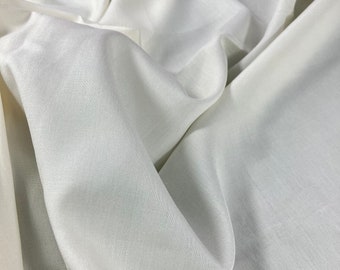 23.5 Momme Fuji Silk, 100% Spun Silk, Natural, 140cm Width, Sell by the Meter