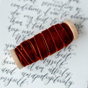 ROST Samtband Handgefärbt 3/8'' 10 mm Rand abgerundet zum Basteln, Dekorieren, Geschenke verpacken, DIY-Projekte