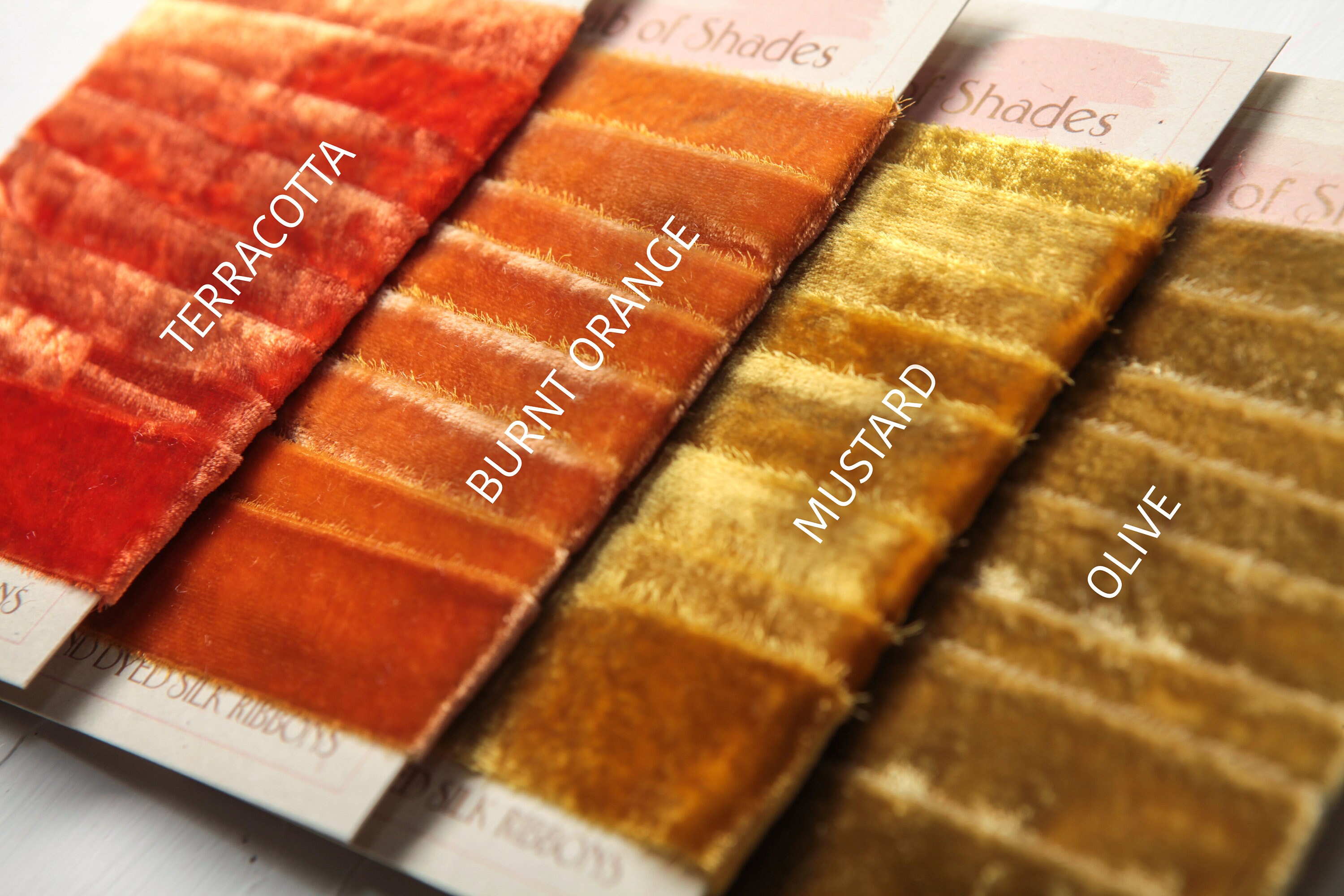 Silk Velvet Ribbon Hand Dyed Bridal Bouquet Ribbon Wedding Etsy Australia