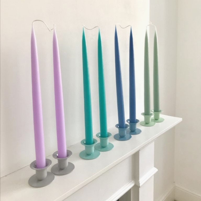 Enamel Bell Candlestick Holder // Enamel Candle Holder // Etsy UK