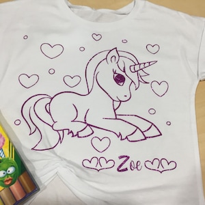 Colour Me - Colouring in T-shirts