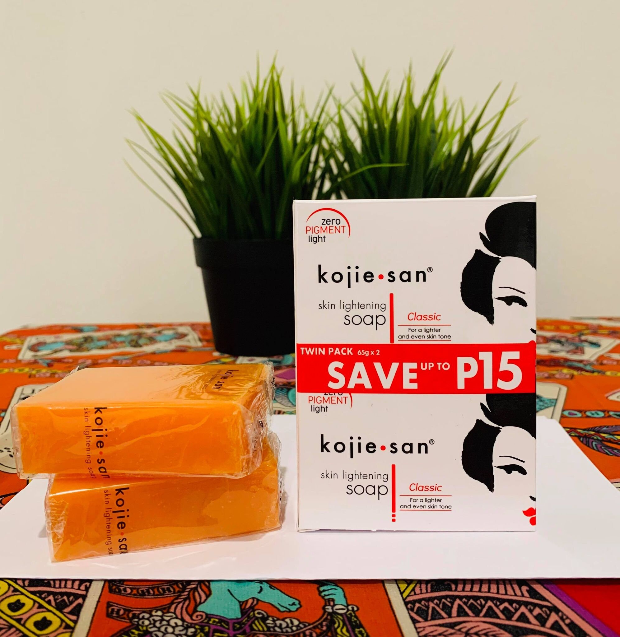 AUTHENTIC Kojie san Kojic acid skin lightening soap 65g x Etsy