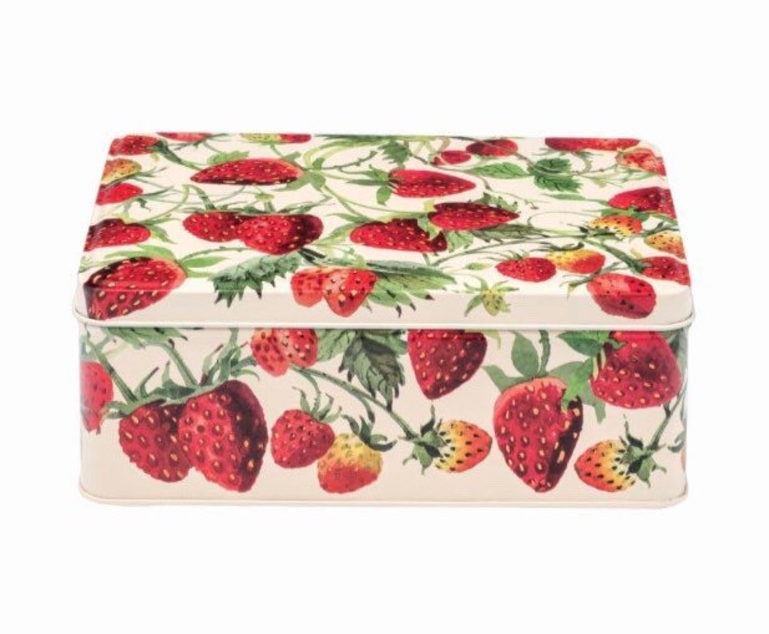 Emma Bridgewater Strawberry Rectangular Storage Tin.cake Etsy UK