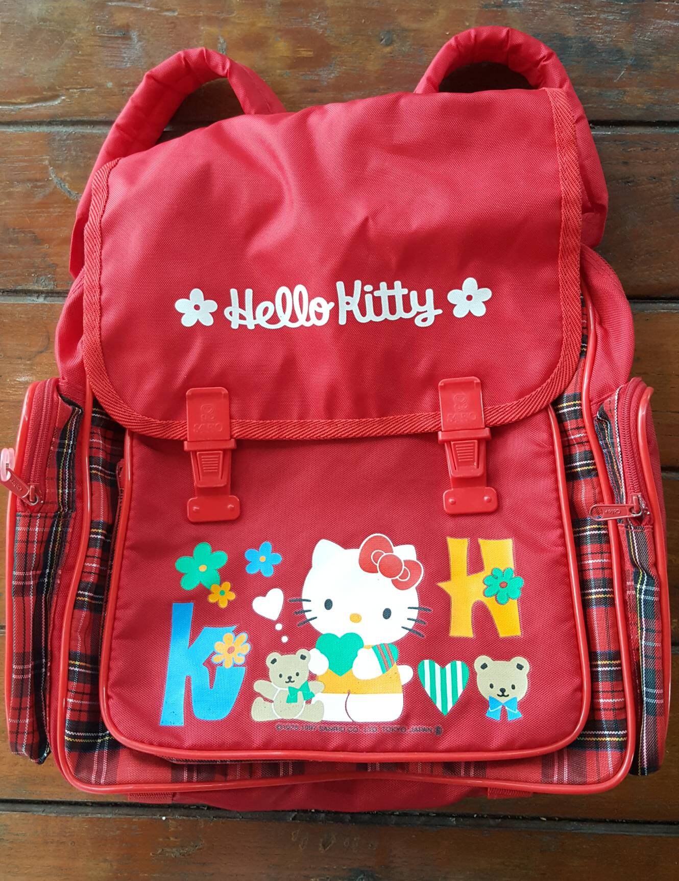 red hello kitty backpack