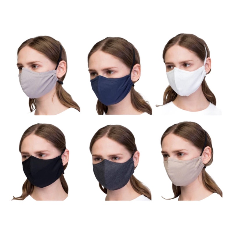 Overhead Face Mask for Glasses Pack, Behind Head for Hearing Aid