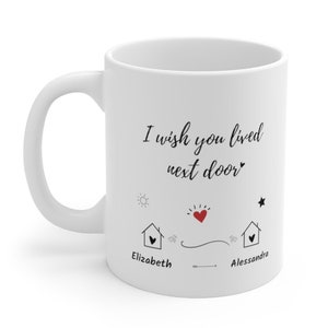 Friendship Ceramic Mug 11oz, Galentine&#39;s Day Gift