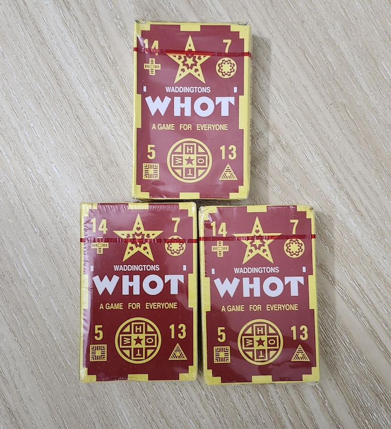 Whot Card Game - Etsy