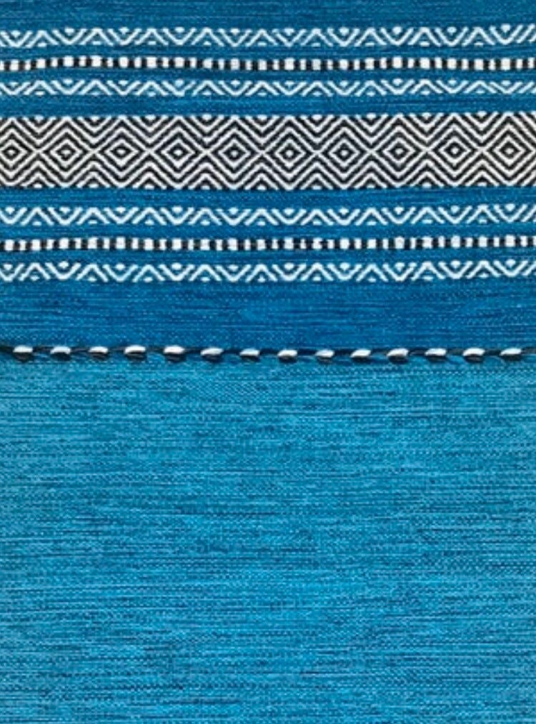 Moroccan Blue Kilim Rug Teal Rug 120x170cm Blue Kelim Soft Etsy