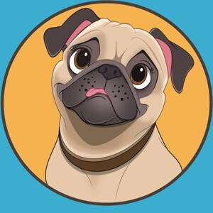 Cartoon Pet Portrait