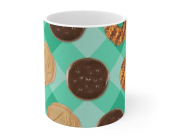 Girl Scout Cookies Coffee Tea Ceramic Mug 11oz