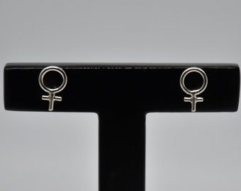 female symbol earring