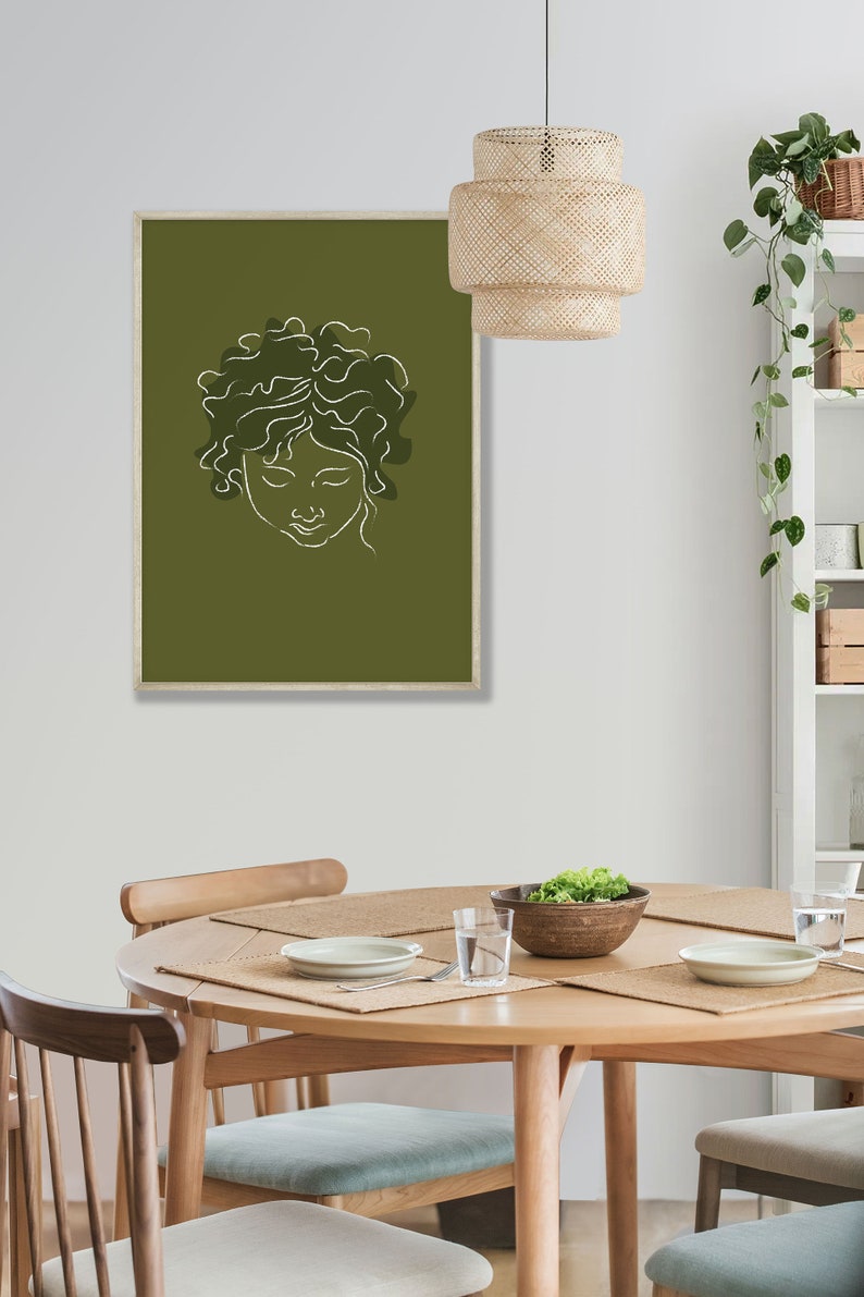 Hand Drawn Printable Wall Art PDF Etsy