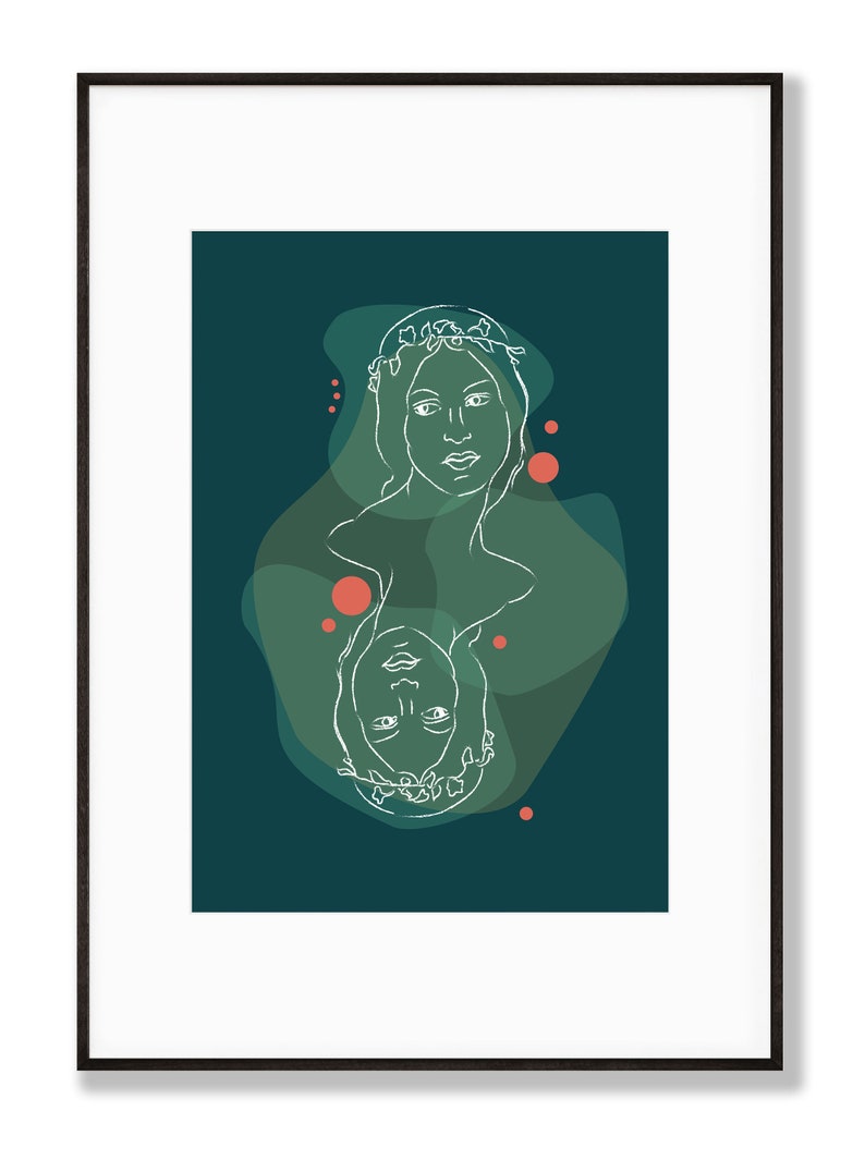 Printable Digital Art Hand Drawn Etsy