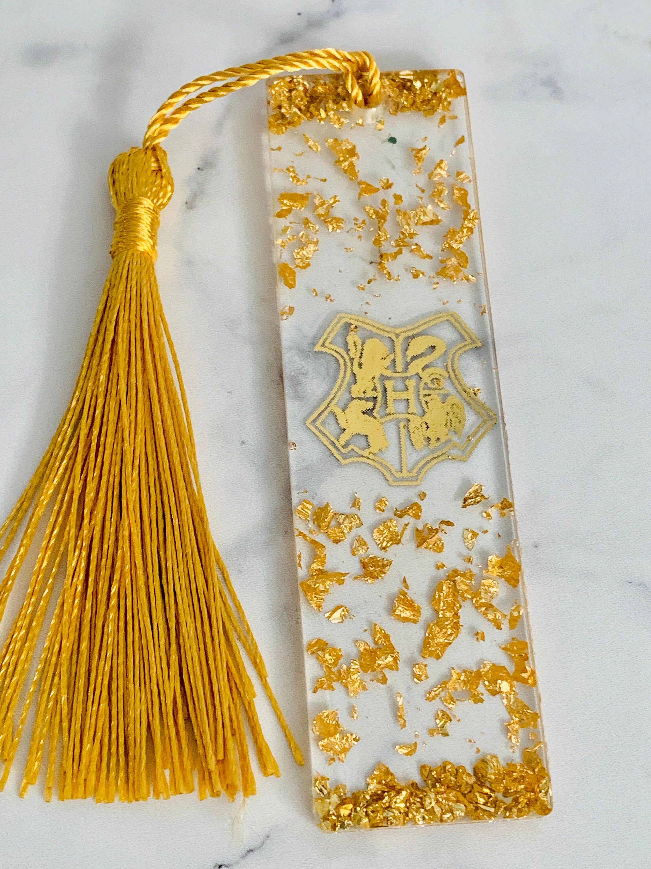 Harry Potter Keychain or mini bookmark, Resin, Handmade