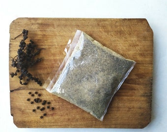 Pimienta negra en polvo / Pimienta molida de Ceilán / Condimento de especias naturales / Especias de primera calidad