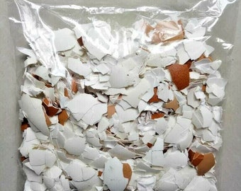 Eggshell Fertilizer | Crushed Egg Shells | Calcium Soil Booster | Garden Pest Control