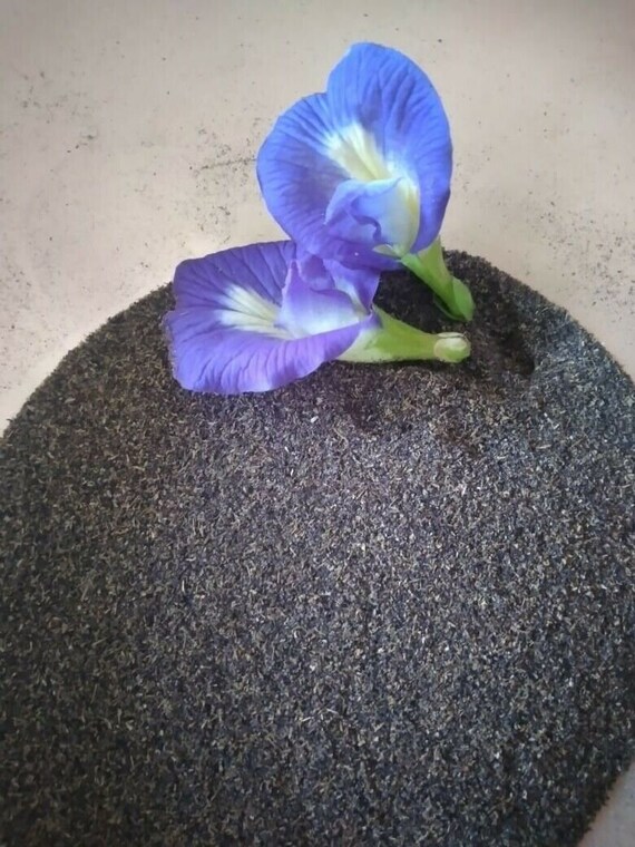 Blue Butterfly Pea Powder | Clitoria ternatea | Herbal Tea Powder | Natural Food Coloring