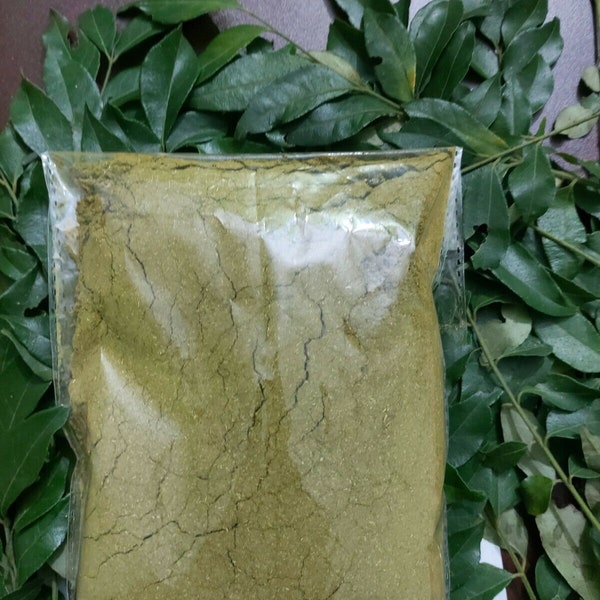 Organic Fresh Dried Curry Leaves Powder 100% Pure Natural from Sri Lanka