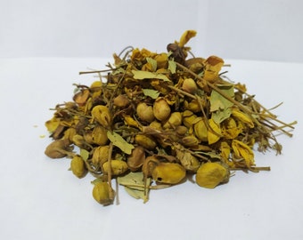Dried Organic Cassia Auriculata Naatiral Flower | 100% Pure Ranawara Herbal Drink | Senna auriculata Herbal Tea | Boost Your Healthy Life