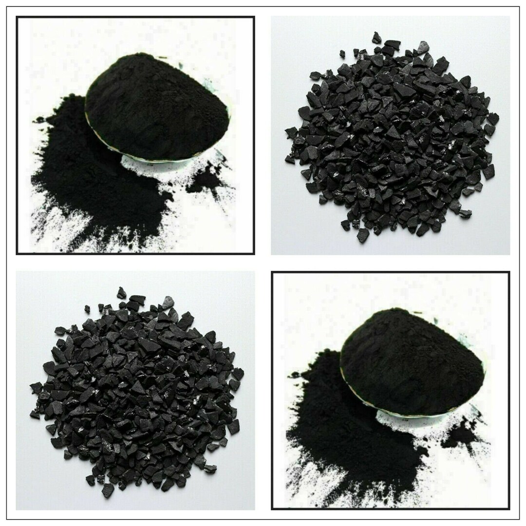 100 Natural Pure Organic Coconut Shell Activated Charcoal Powder Etsy