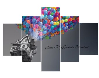 Glass Wall Art Print Photo Frame-London 40 x 60 cm Multi-Coloured Home Decor