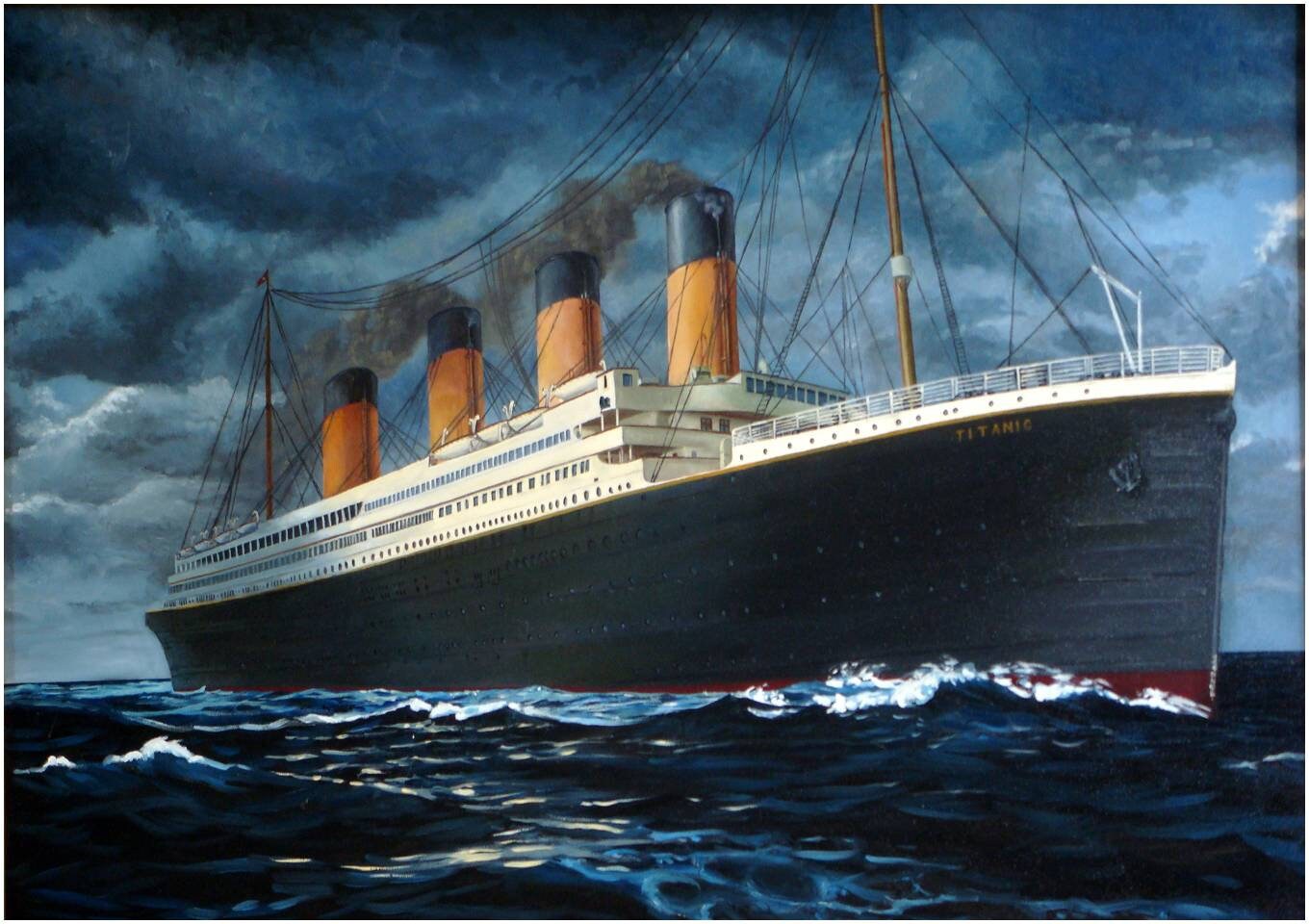 RMS Titanic Ship Of Dreams Maritime History Disaster Old Etsy