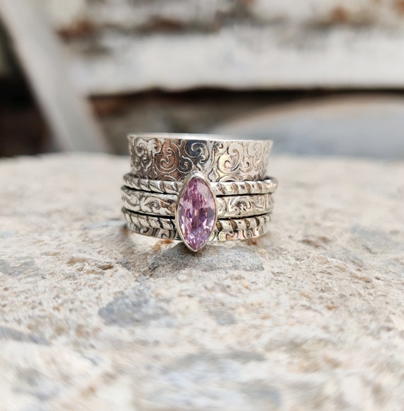 Etsy anxiety ring deals