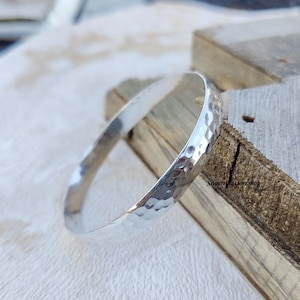 925 Sterling Silver, Handmade Bangles, Bangle Bracelets, Silver Bangle, Unisex Bracelet, Stackable Bangle, Silver Hammered Bangle, Gifts,