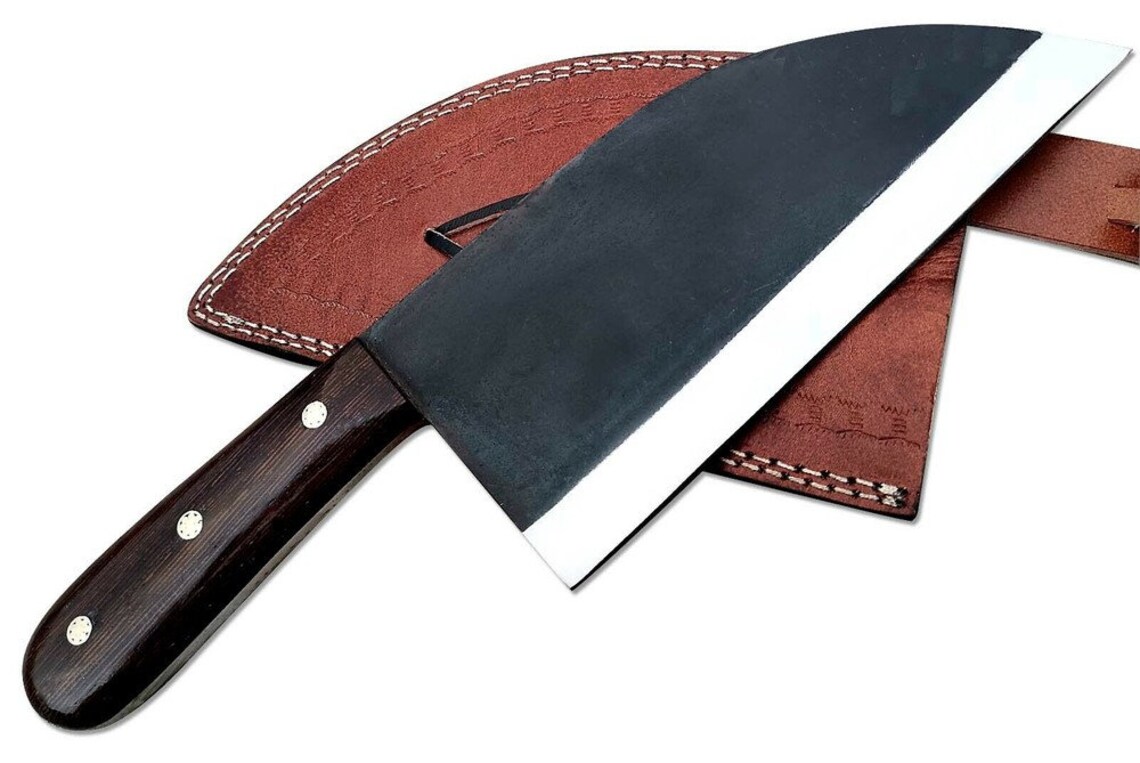 Stainless Steel Cleaver Chopper Chef's Kitchen Etsy