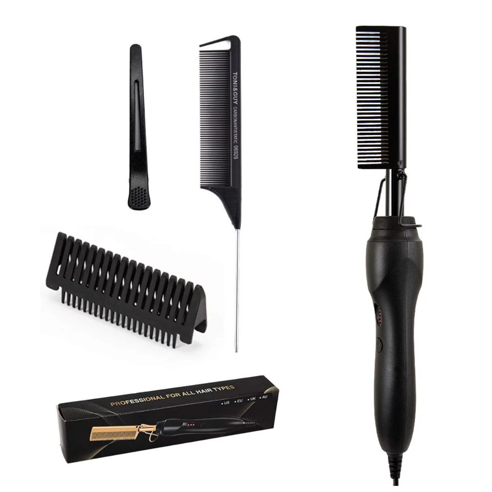 Hot Electric Press Comb for Wigs Etsy